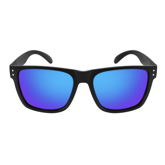 BIG AND TALL COLOR MIRROR SAFETY Z87+ SQUARE SUNGLASS WHOLESALE BG541128A/REV